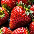 Strawberry fresh raw organic fruit