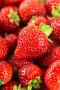 Strawberry. Fruit background. Ripe berries Royalty Free Stock Photo