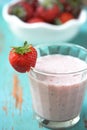 Strawberry fruit smoothie