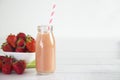 Strawberry Fruit Smoothy Royalty Free Stock Photo