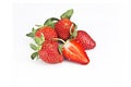 Strawberry fruits