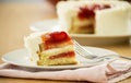 Strawberry gateau