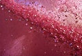 Strawberry glitter scrapbook Background for craft etc Royalty Free Stock Photo