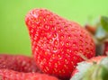 Strawberry healthy natural fresh food closeup