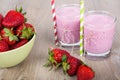 Strawberry healthy smoothie