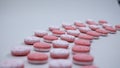 Strawberry Ice Breakers mints rainbow layout 7 Royalty Free Stock Photo