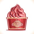 Strawberry Ice Cream Royalty Free Stock Photo