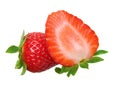 Strawberry isolated on white background