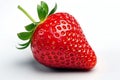 Strawberry isolated on white background with clipping path Royalty Free Stock Photo