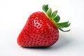 Strawberry isolated on white background with clipping path Royalty Free Stock Photo