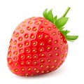 strawberry isolated on white background, clipping path, full depth of field, high quality photo Royalty Free Stock Photo