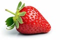 Strawberry isolated on white background with clipping path Royalty Free Stock Photo