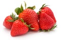 Strawberry isolated on white background. Fresh berry. Royalty Free Stock Photo