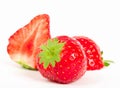 Strawberry isolated on white background Royalty Free Stock Photo