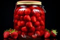 Strawberry jar Photo, Cottagecore simple living