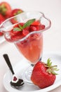 Strawberry jelly Royalty Free Stock Photo