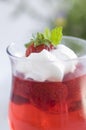 Strawberry Jelly Royalty Free Stock Photo