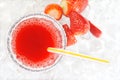 Strawberry juice Royalty Free Stock Photo