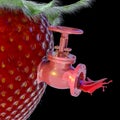 Strawberry Juice Spigot