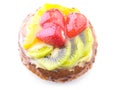Strawberry Kiwi and Orange Cake Royalty Free Stock Photo