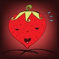 Strawberry love Royalty Free Stock Photo