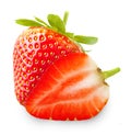 Strawberry macro Royalty Free Stock Photo