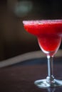 Strawberry margarita cocktail Royalty Free Stock Photo