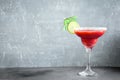 Strawberry Margarita ÃÂ¡ocktail Royalty Free Stock Photo