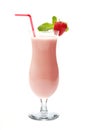 Strawberry milk shake Royalty Free Stock Photo