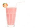 Strawberry milkshake