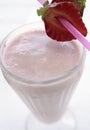 Strawberry milkshake Royalty Free Stock Photo