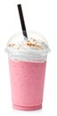 Strawberry milkshake Royalty Free Stock Photo