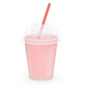 Strawberry milkshake