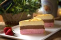 Strawberry Mille Crepe Cake