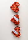 Strawberry Mini Tarts, Delicious Romantic Dessert, Valentine\'s Day Sweet Treat