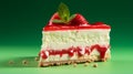 Strawberry Mint Cheesecake: A Vibrant And Detailed Culinary Masterpiece