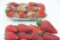 Strawberry food agriculture isolated mold delicious healthful fruit Sao Paulo Brazil Royalty Free Stock Photo