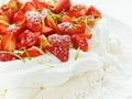 Strawberry Pavlova Royalty Free Stock Photo