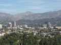 Strawberry Peak and Burbank Royalty Free Stock Photo
