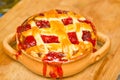 strawberry pie Royalty Free Stock Photo