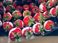 Strawberry plate nicely layed