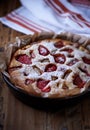 Strawberry and Rhubarb Cake