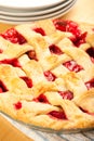 Strawberry Rhubarb Pie Royalty Free Stock Photo