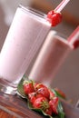Strawberry shake Royalty Free Stock Photo