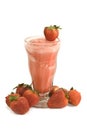 Strawberry Shake Revised Royalty Free Stock Photo