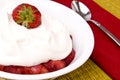 Strawberry shortcake Royalty Free Stock Photo