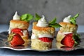 Strawberry Shortcake Royalty Free Stock Photo