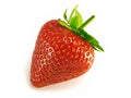 Strawberry, single. Royalty Free Stock Photo