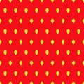 Strawberry skin fruit seamless pattern