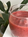 Smoothie natural fruits and vitamins shot Royalty Free Stock Photo